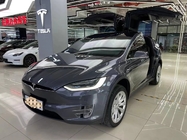 21 Silver Tesla Model X Dual Motors Ternary Lithium Battery Mileage 43000KM SUV